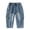 Blue B, variant on Edvintorg Boys Jeans Fashion Elastic Waisted Casual Denim Pants with Pockets Streetwear Cargo Pants For Boys 3-12 Years