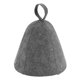 thumbnail image 1 of Uxcell Gorro de Sauna 1-Pack para Mujeres y Hombres, Gorro de Lana Vaporarium Suave Duradero Cómodo Transpirable para Spa [Gris Claro], 1 of 7