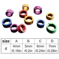 thumbnail image 3 of Lumxatz Open Bird Leg Bands, Aluminum Alloy Identification Rings for Parrots, Quails and Chickens, Adjustable Bird Leg Ring for Poultry and Pet Birds, 3 of 9
