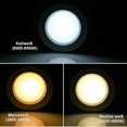 thumbnail image 4 of 1-10 Pcs 5w Led Downlight Plafonnier Encastré Panneau Led Rond Projecteur Maison Pièce, 4 of 5
