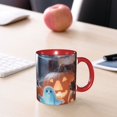 thumbnail image 6 of Halloween Coffee Mug, Halloween Black Cat Ghost Pumpkin Ceramic Tea Cups Halloween Party Cups for Hot/Cold Beverages, Cute Coffee Cups for Kitchen Holiday Gift Coffee Bar Accessories, 6 of 6