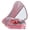 Flamingo Pink, variant on HECCEI Mambobaby Float with Canopy Non Inflatable Pool Swim Float, Green