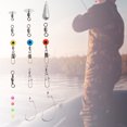 thumbnail image 3 of Opolski 176Pcs/Set Fishing Lure Connector Swivel Crank Hook Bean Sinker Accessory for Angling, 3 of 8
