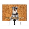 thumbnail image 1 of Carolines Treasures KJ1221TH68 Schnauzer Wipe your Paws Leash or Key Holder, 1 of 1
