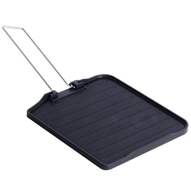 Sartén Para Barbacoa Sartén para barbacoa, sartén cuadrada gruesa, antiadherente, versátil para acampar, Picnic