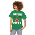 thumbnail image 3 of Matching Family Christmas 2022 Reindeer Christmas Lights T-Shirt, 3 of 5