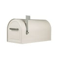 thumbnail image 1 of Gibraltar Mailboxes Reliant Locking Steel Residential Post Mount Mailbox, White, 1 of 8