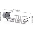 thumbnail image 2 of Soporte De Esponja De Acero Inoxidable Soporte De Fregadero De Cocina Y Baño Para Cepillo De Jabón De Esponja Y Líquido. Afortunado Sencillez, 2 of 5