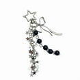 thumbnail image 2 of Stylish Star Tassels Bowknot Beaded Keychain Hanging Key Ring Handmade Phone Chain Accessories for Women and Teens, 2 of 7