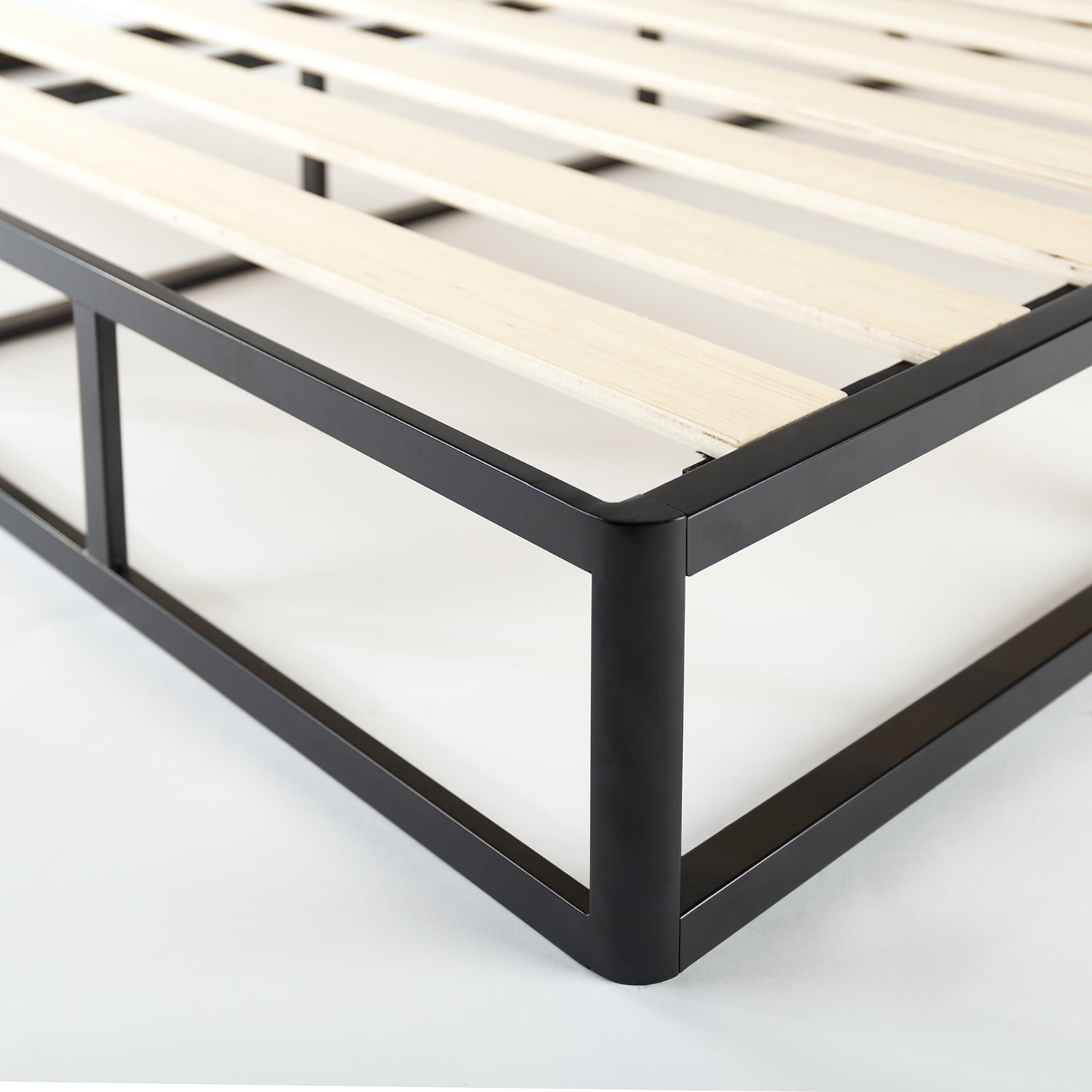 Zinus 9" Metal Box Spring with Wood Slats, Mattress Foundation, California King