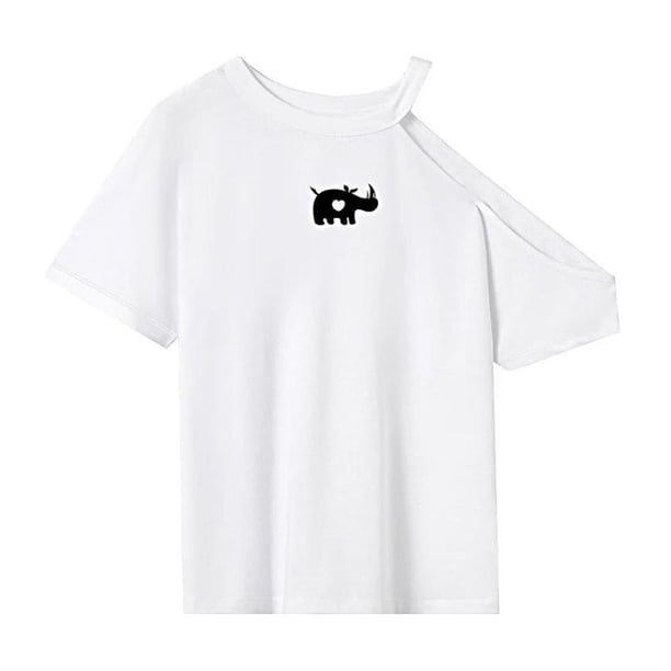 Camiseta de mujer con cuello redondo, camiseta básica para ir de compras, mochilero, vacaciones en la calle XL