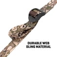 thumbnail image 6 of Allen Company Baktrak Traction Web 36" Rifle Sling W/ Swivels, Holds 500 lbs., Veil Terrain, 6 of 18