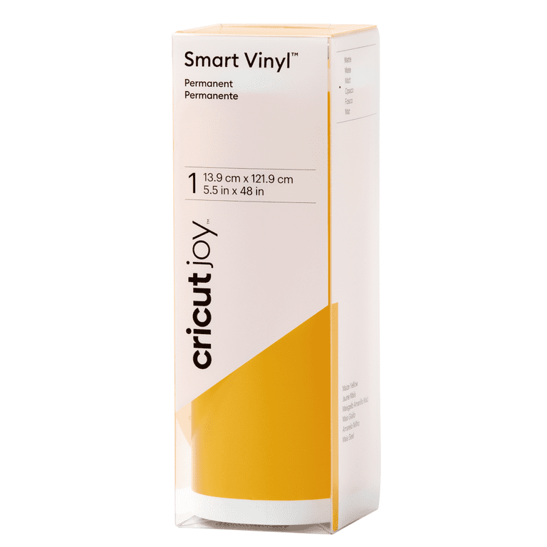 Cricut Joy Smart Vinyl | Permanent | Maize Yellow