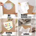 thumbnail image 3 of shiyou-- Kraft Envelopes, 39 Pack, 5 x 7 Inch, A7 Envelopes, Brown Envelopes, Card Envelopes, Kraft Paper Envelopes, Invitation Envelopes, Postcard Envelopes, 3 of 4
