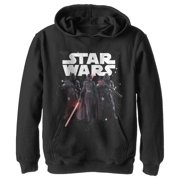 Boy's Star Wars Jedi: Fallen Order Starry Inquisitor Pull Over Hoodie Black Small