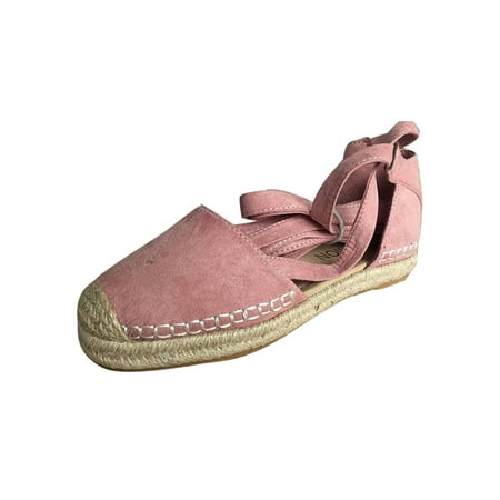 

Ritualay Women Lightweight Closed Toe Espadrilles Sandal Beach Retro Ankle Strap Flats Wedding Roman Style Vintage Sandal