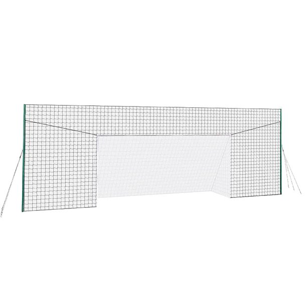 Open Goaaal JXOGFL2 Soccer Practice Net Rebounder Backstop with Goal