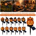 thumbnail image 2 of Fall Decor Pumpkin Solar Stake Light, Halloween Outdoor Decor Jack O Lantern Garden Light Resin Yard Decoration for Lawn Garden Pathway Seasonal Holiday Display, 2 of 8
