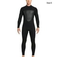 thumbnail image 1 of Combinaison de Plongée Haute Efficacité Anti-Froid Maillots de Bain Confortables Écran Solaire Puissant Réduire la Résistance à l'Eau Combinaison Classique Col Rond Homme Noir P, 1 of 7