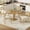Natural, variant on TacleeKii 2 Pack Rattan Dining Chairs, Armless Kitchen Side Chairs for Dining Room, Natural