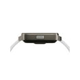 thumbnail image 2 of iConnect By Timex Classic Square Smartwatch with Heart Rate & Two-Way Bluetooth Calling 40mm – Silver-Tone with White Strap, 2 of 3