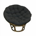 thumbnail image 2 of Blazing Needles 93302-MS-CM 48 in. Solid Microsuede Papasan Cushion, Camel, 2 of 7