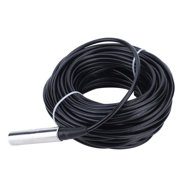Liquid Transmitter, 33m Waterproof Cable Stainless Steel High Precise Bend Liquid Sensor for Reservoir