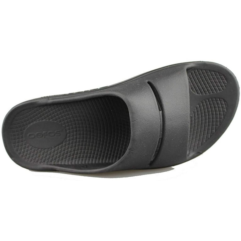 Oofos post run store recovery slide sandal