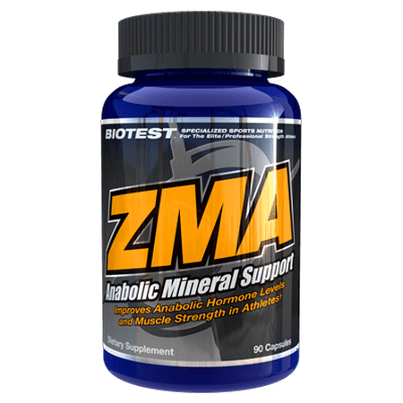 Anabolic Pump - Biotest Laboratories Biotest ZMA Anabolic Mineral Support Formula, 90 ea