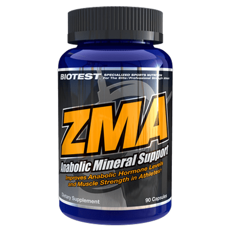 Biotest Laboratories Biotest ZMA Anabolic Mineral Support Formula, 90 (Best Anabolic Supplement Stack)