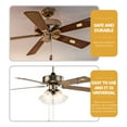 TUIBELYN High Ceiling Fan Balancing Kit, 5 Clips & 15 Weights
