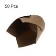 thumbnail image 3 of Forros para Cupcakes de Tulipán Unique Bargains 50Pcs Papel Estándar Antiadherente Marrón con Patrón de Alambre Dorado, 3 of 6