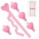 thumbnail image 4 of Cinta De Poliéster Cinta decorativa con forma de corazón rosa para fiesta de San Valentín (1 unidad) JASKFLY, 4 of 9