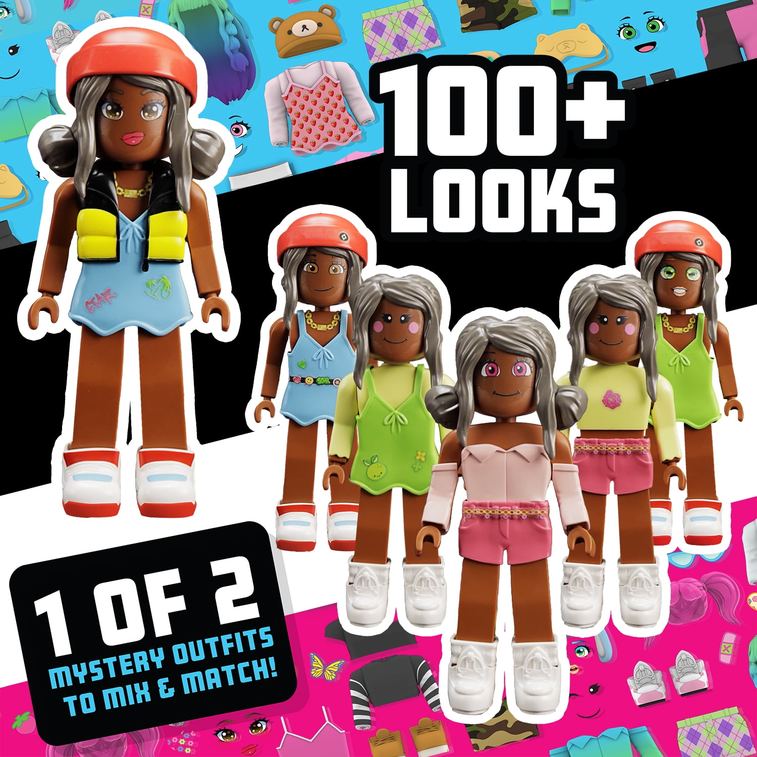  My Avastars Fashion Doll - Pink_Playz with 2 Outfits and 100+  Ways to Customize : Everything Else