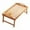 Beige, variant on HOZVOMI Foldable Bedside Breakfast Tray with Folding Legs and Handle, Multifunctional Snack Table for Dining, Sofa, Watching Movies and Working, Sturdy and Stable