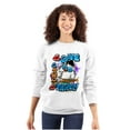 thumbnail image 3 of Airbrushed Tootsie Roll Pop Counting Unisex Plus Size Sweatshirt Brisco Brands 5X, 3 of 5