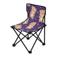 thumbnail image 2 of WOBOGO Cute Teddy Bear and Heart Pattern Camping Chair Convenient Four Corner Backrest Folding Stool Can Hold Up to 220lbs, 2 of 8