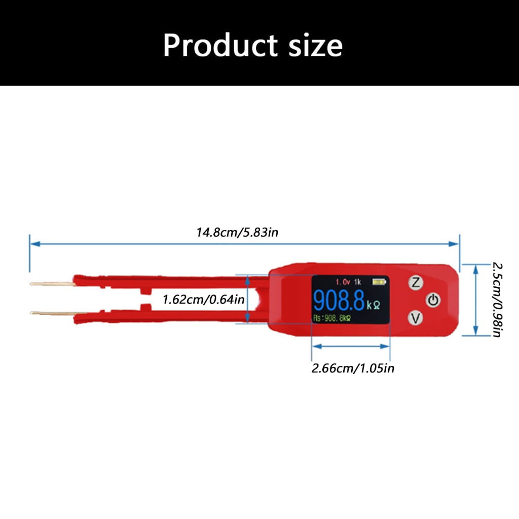 PatungKu Automatic Recognition Tweezer Multimeter Instrument for Testing