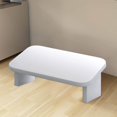 thumbnail image 2 of Under Desk Footrest Non-Slip Step Stool for Home and Office Desk Chair White, 2 of 8