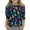 Navy, variant on CCRFTGI Cute Shirts for Kids Girls Size 7-8 Clothes for Teen Girls 3/4 Sleeve Novelty Animal Print Blouses Lightweight Crew Neck Tee Top Mint Green 5-6 Years