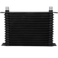 thumbnail image 4 of 15 Row Engine Transmission Oil Cooler Electric Fan Push Probe Thermostat Kit, 4 of 9