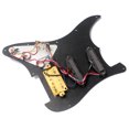 thumbnail image 3 of Mistaha Black Pearl SSH Loaded Pickguard Kit for Electric Guitar - GP601, 3 of 6