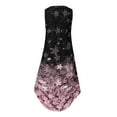 thumbnail image 5 of LYXSSBYX Womens Dresses Sleeveless Hot Sale Clearance Sexy Women's Fashion Sleeveless Printed V-Neck Ladies Pocket Vest Long Dress, 5 of 7