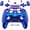 Chameleon Purple Blue, variant on eXtremeRate Full Set Housing Shell with Buttons Touchpad Cover Compatible with ps5 Edge Controller, Clear Custom Replacement Decorative Trim Shell Front Back Plates Compatible with ps5 Edge Controller