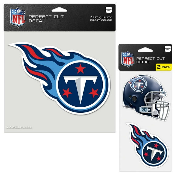 WinCraft Tennessee Titans Three-Pack Perfect Cut Decal Sheet
