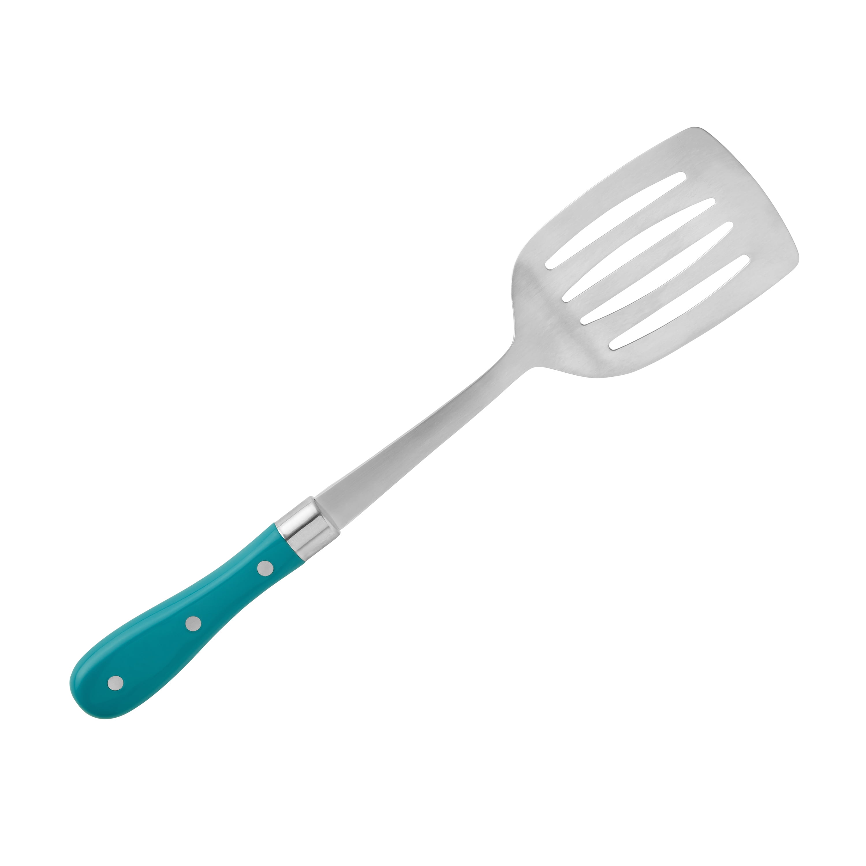 The Pioneer Woman Frontier Collection Stainless Steel Slotted Turner, Deep Teal