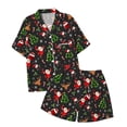 thumbnail image 2 of TGPMGRZ Women's Christmas Pajamas Set Long Sleeve Roomy Two-Piece for Winter Morning Coffee, 2 of 5