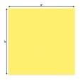 thumbnail image 2 of Yellow 9x9 Uncut Art Mat Board - No Opening - 25 Mats, 2 of 7