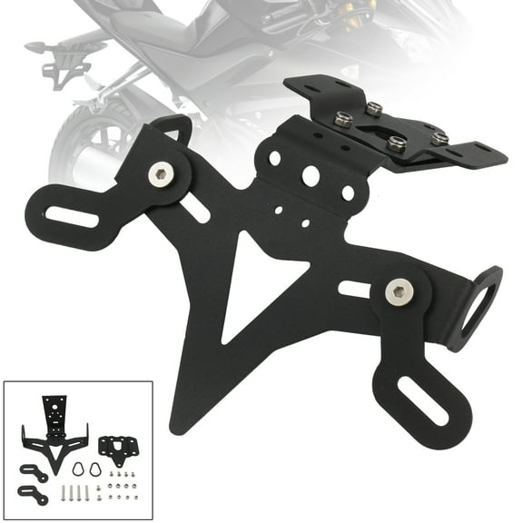 For Yamaha Motorcycle License Plate MT-07 MT 07 FZ-07 MT07 2013-2023 Motorcycle Fender Eliminator Bracket Universal Accesorios
