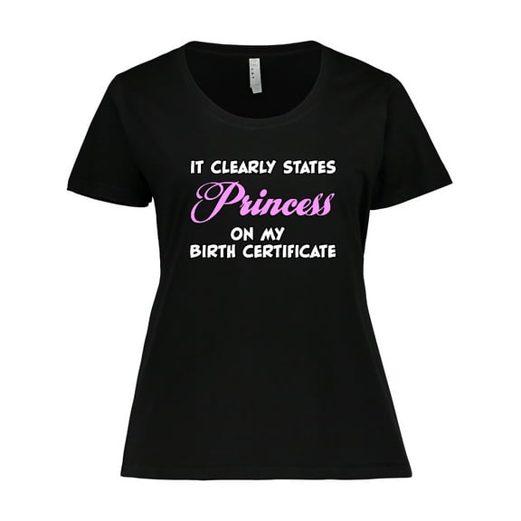 Inktastic Princess Women's Plus Size T-Shirt
